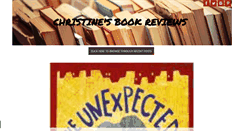Desktop Screenshot of christinesbookreviews.com